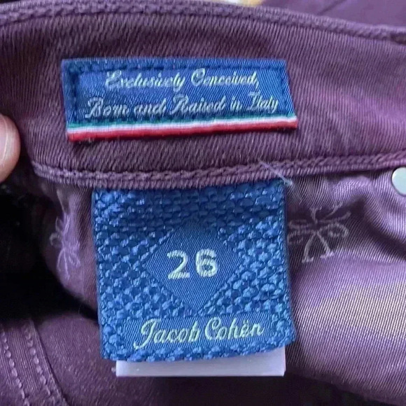 Jacob Cohen, handmade Taylor, luxury jeans, 26 NWOT - Picture 7 of 8